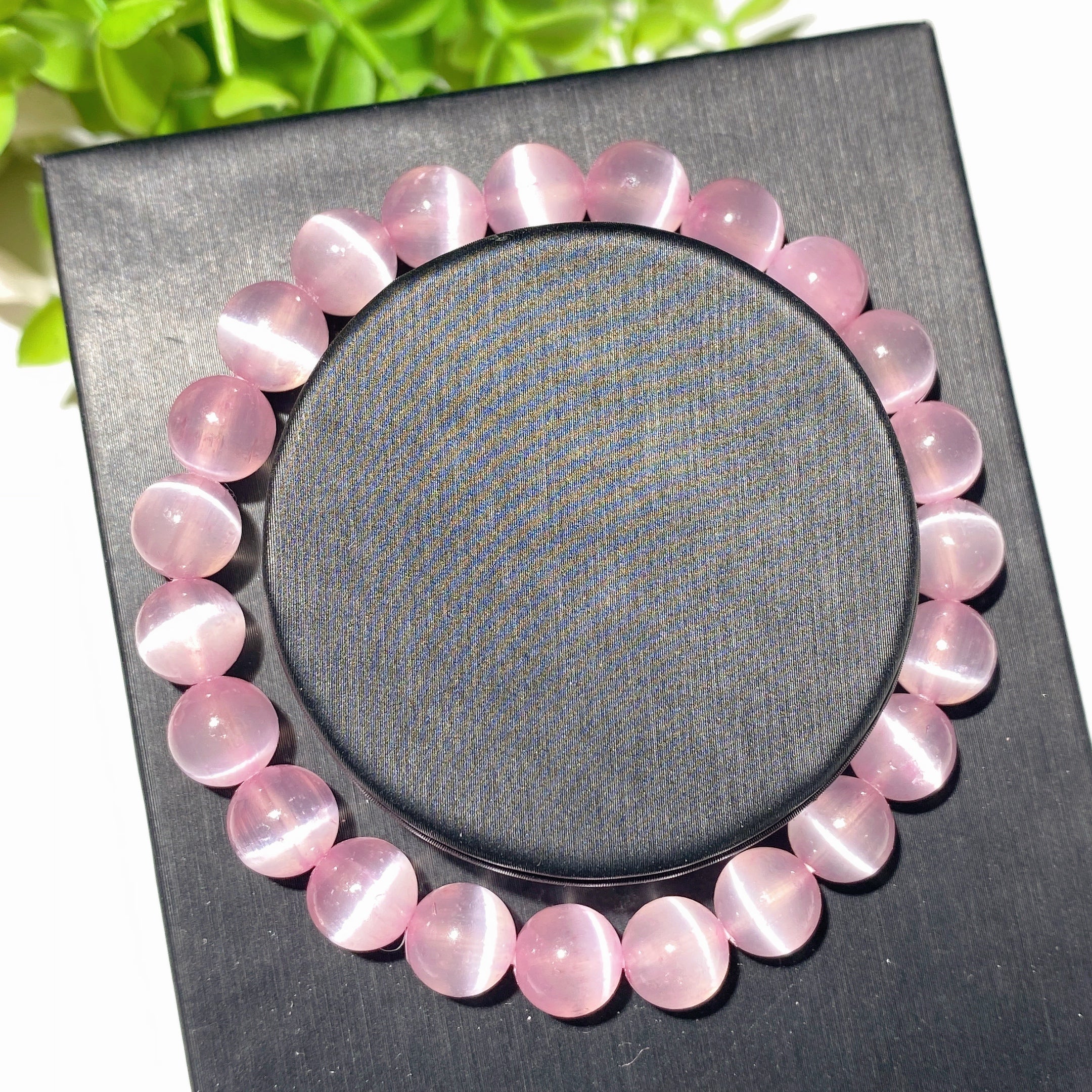 8mm Multi-Color Selenite Spiritual Healing Bracelet