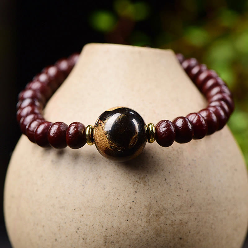 8mm Purple Bodhi Seed Harmony Spiritual Bracelet