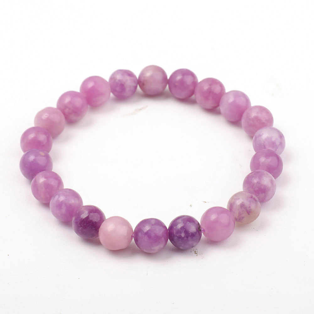 8mm Purple Mica Spiritual Bracelet for Healing