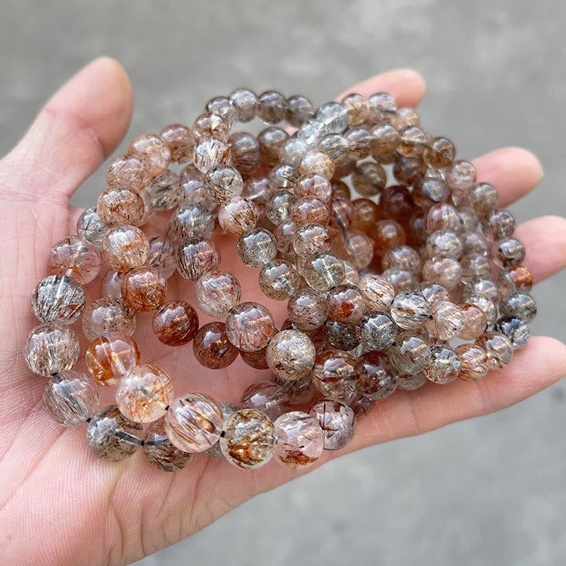 8mm Super Seven Spiritual Protection Bracelet