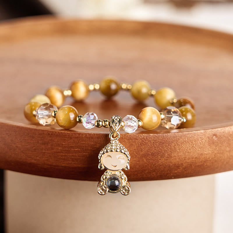 8mm Tiger Eye Meditation Protection Bracelet