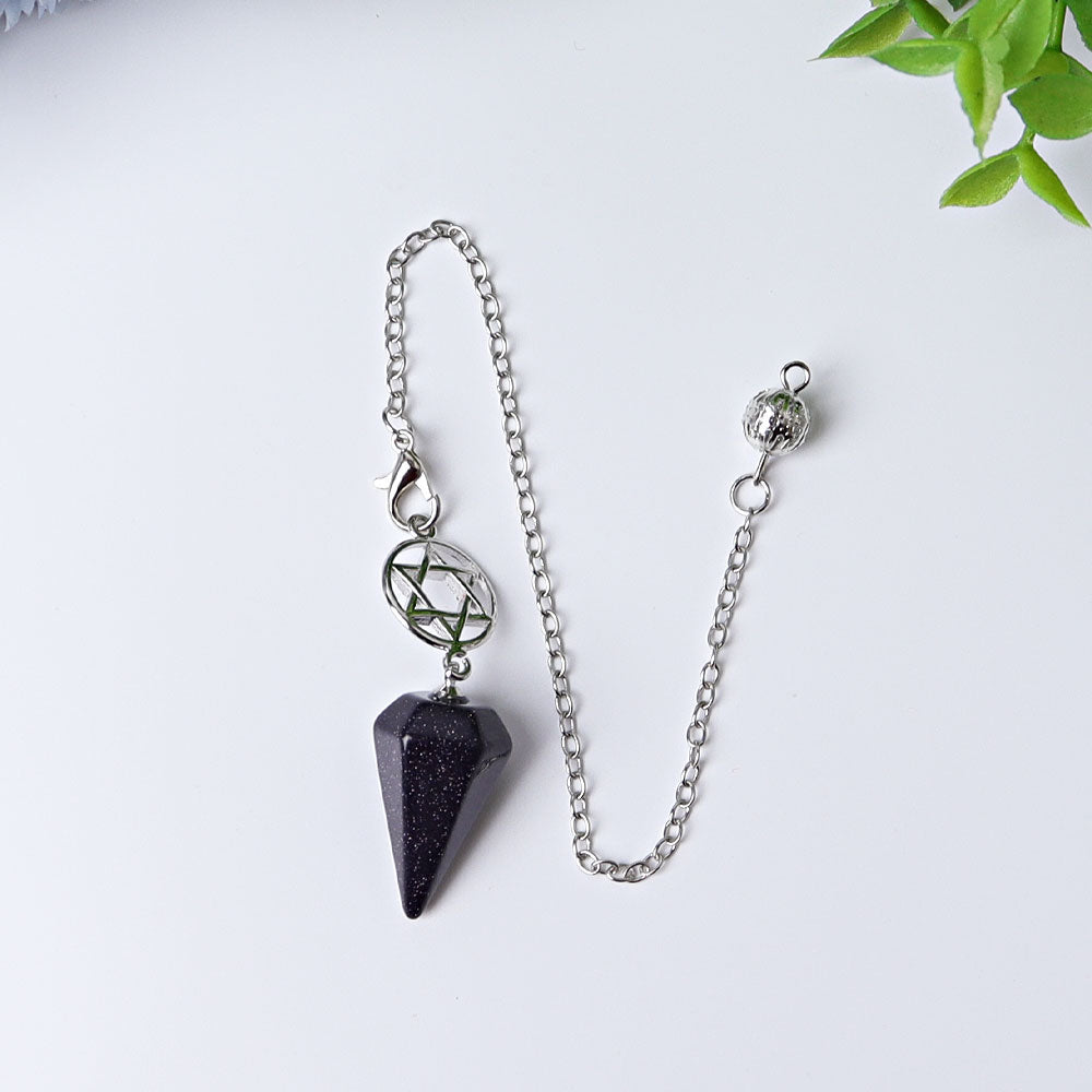 9" Crystal Pendulum Arrow Head - 9 Inch Healing Tool