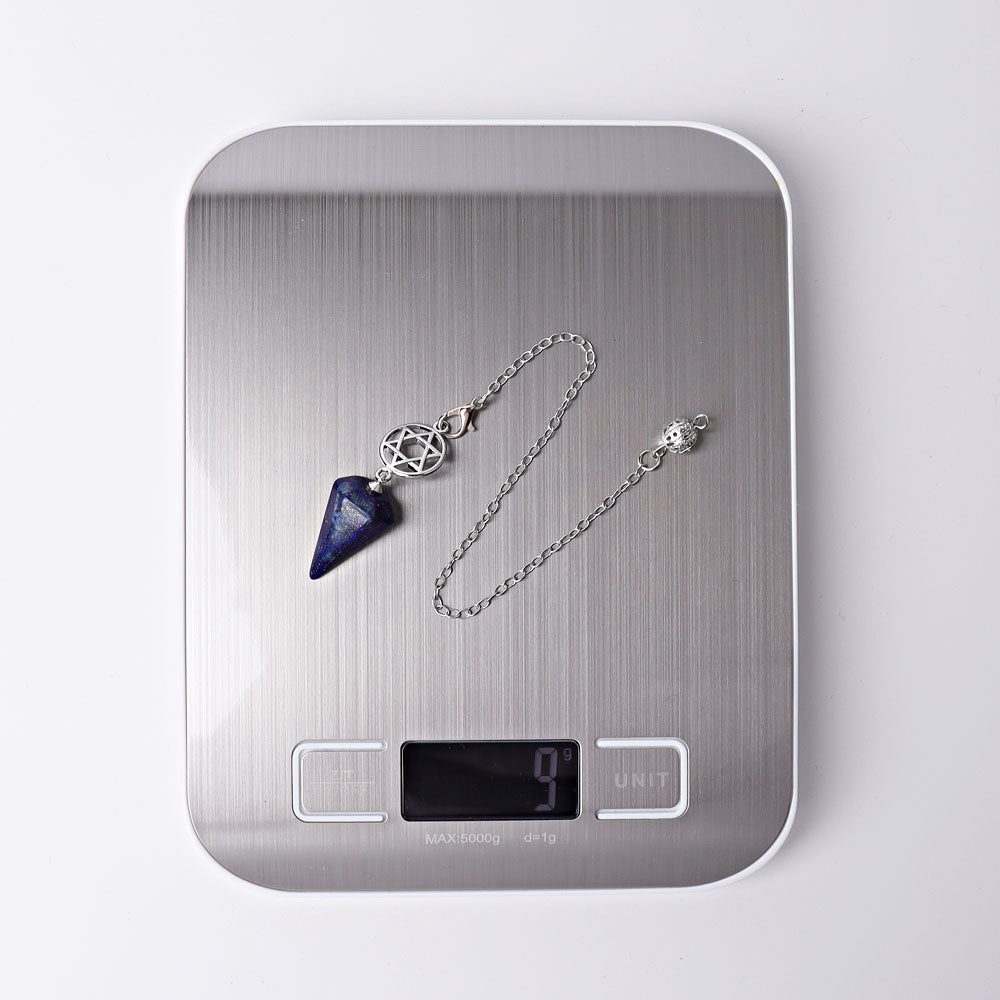 9" Crystal Pendulum Arrow Head - 9 Inch Healing Tool