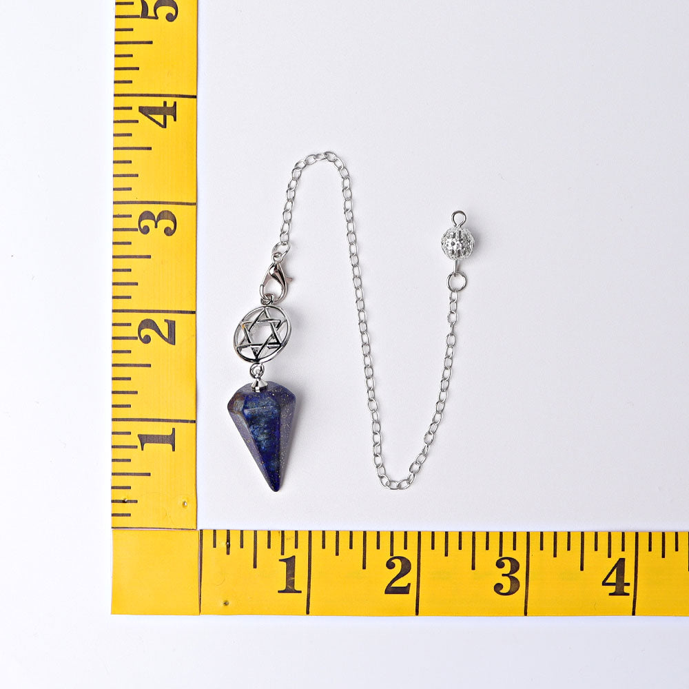 9" Crystal Pendulum Arrow Head - 9 Inch Healing Tool