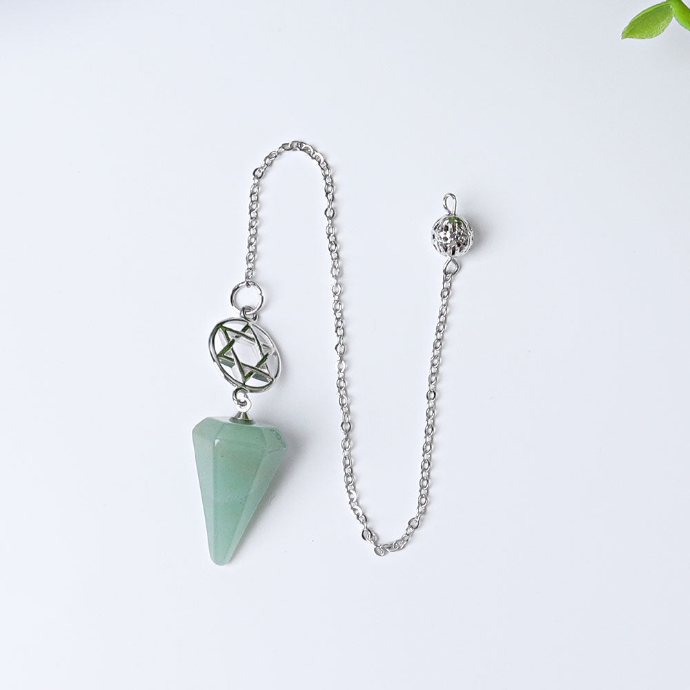 9" Crystal Pendulum Arrow Head - 9 Inch Healing Tool