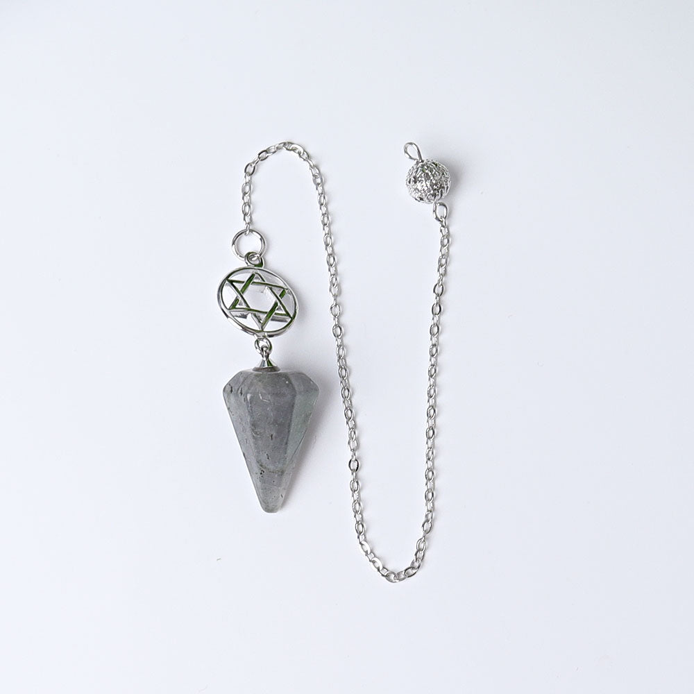 9" Crystal Pendulum Arrow Head - 9 Inch Healing Tool