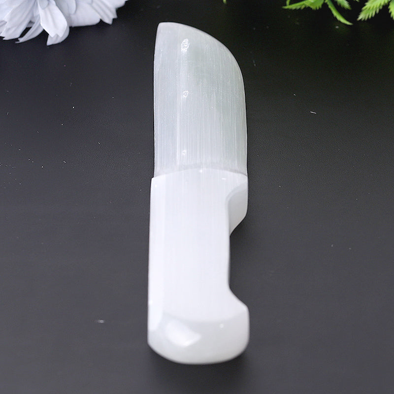 9-inch Selenite Dagger for Meditation & Spiritual Insight