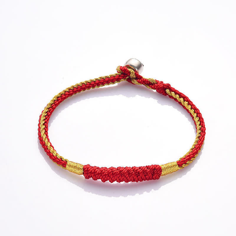 Unisex Tibetan Red String Protection Bracelet 14-19cm