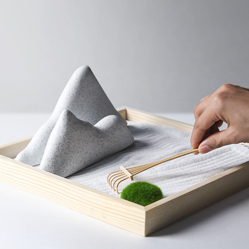 Zen Garden Decoration | Ceramic Rocks for Meditation & Enlightenment