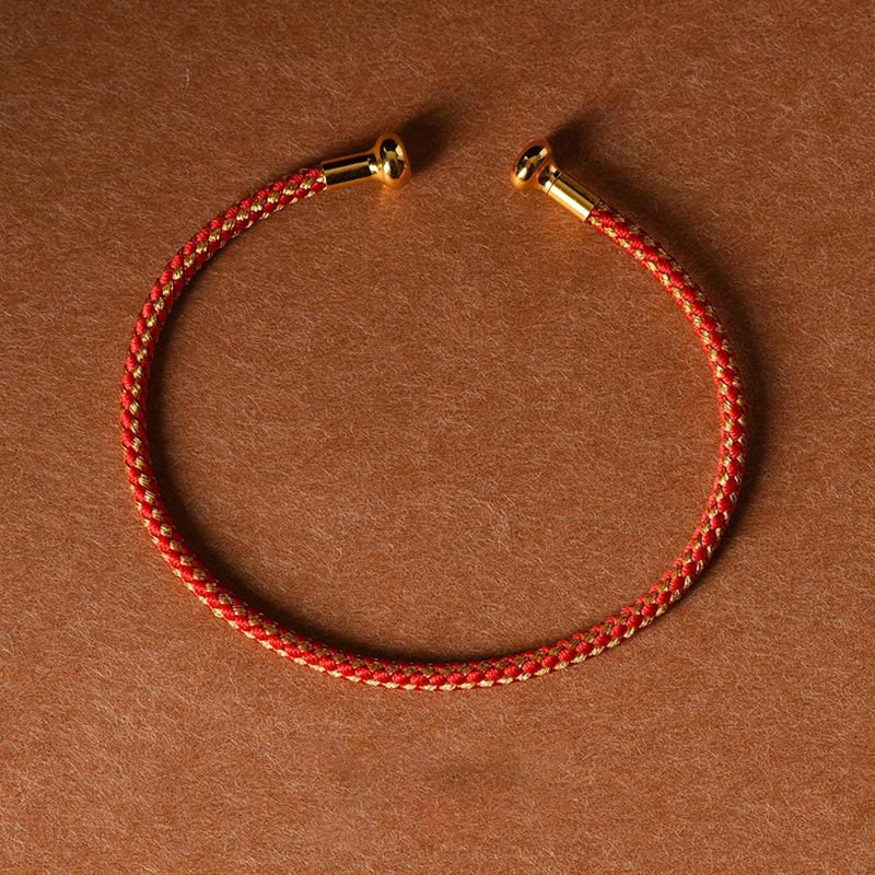 Handmade Red String Luck Bracelets for Spiritual Protection
