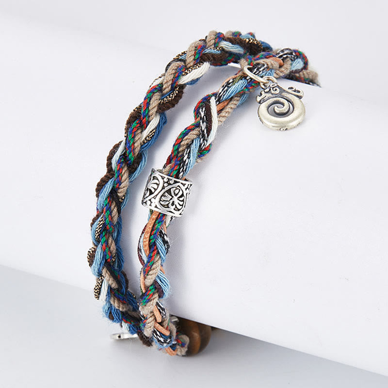 925 Sterling Silver Tiger Eye Willpower Bracelet Handmade