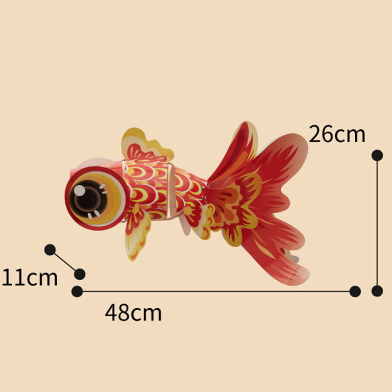 DIY Fortune Koi Fish Paper Lantern | Mid-Autumn Festival Decoration