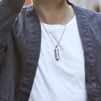 Om Mani Padme Hum Necklace | Six True Words Protection Pendant