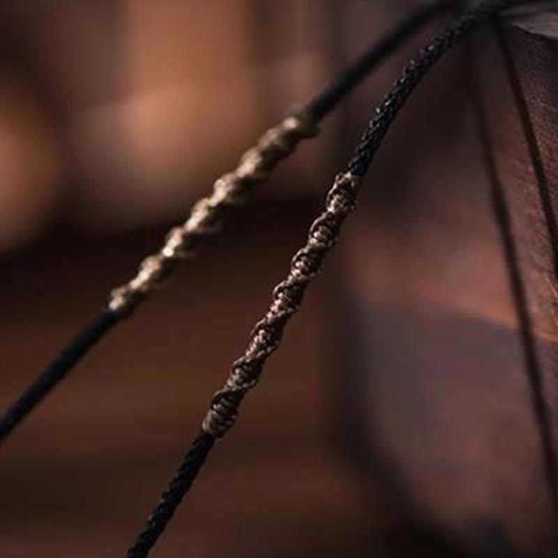 Copper Fortune Necklace | Chinese Character Prosperity Pendant