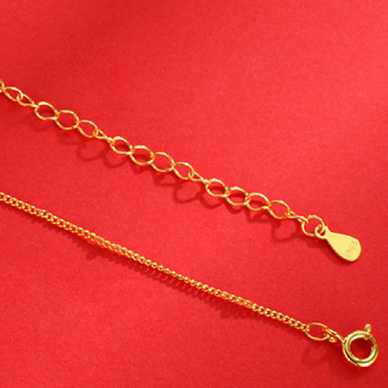 925 Sterling Silver Jade Dragon Necklace with Auspicious Clouds for Protection