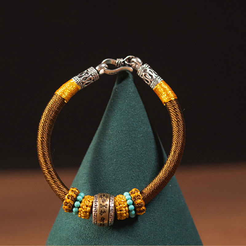 Handmade King Kong Knot Red String Bracelet for Protection