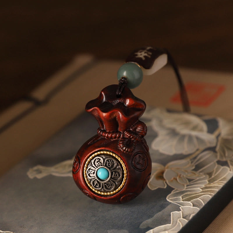 Small Leaf Red Sandalwood Green Sandalwood Protection Hanging Decor