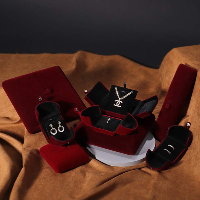 Flannel Jewelry Storage Box | Zen Decor Gift Organizer