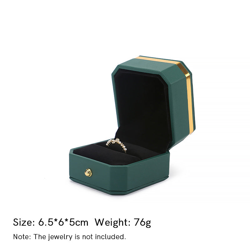 PU Leather Jewelry Storage Box for Spiritual Jewelry Protection