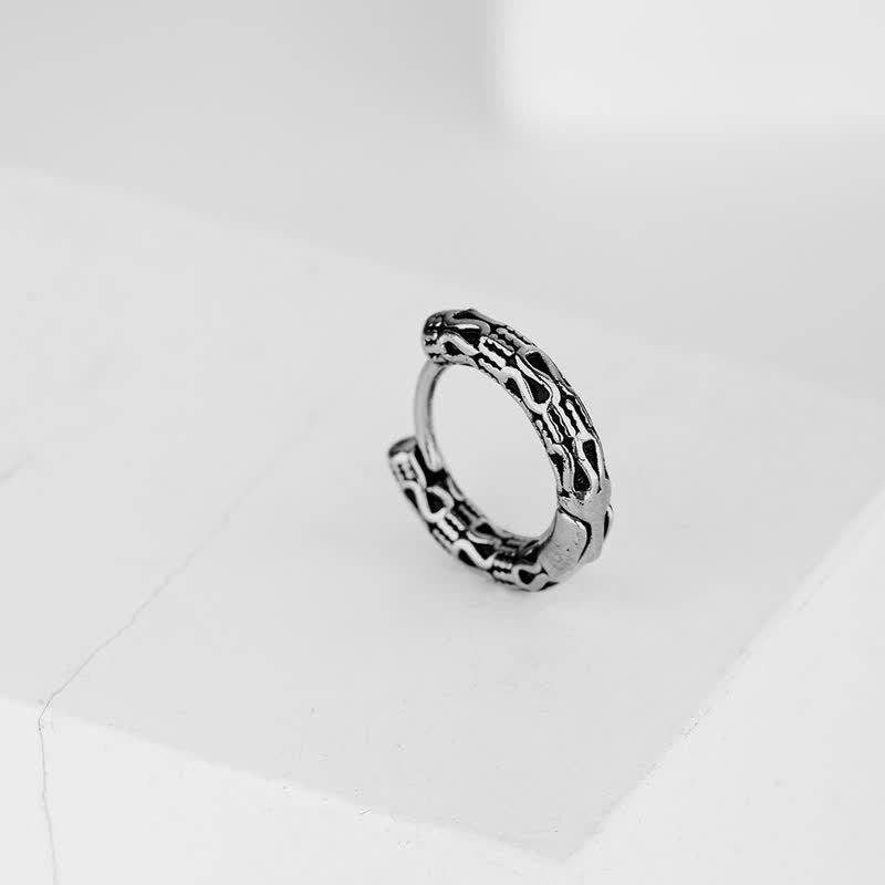 Handmade Titanium Steel Earrings for Inner Harmony