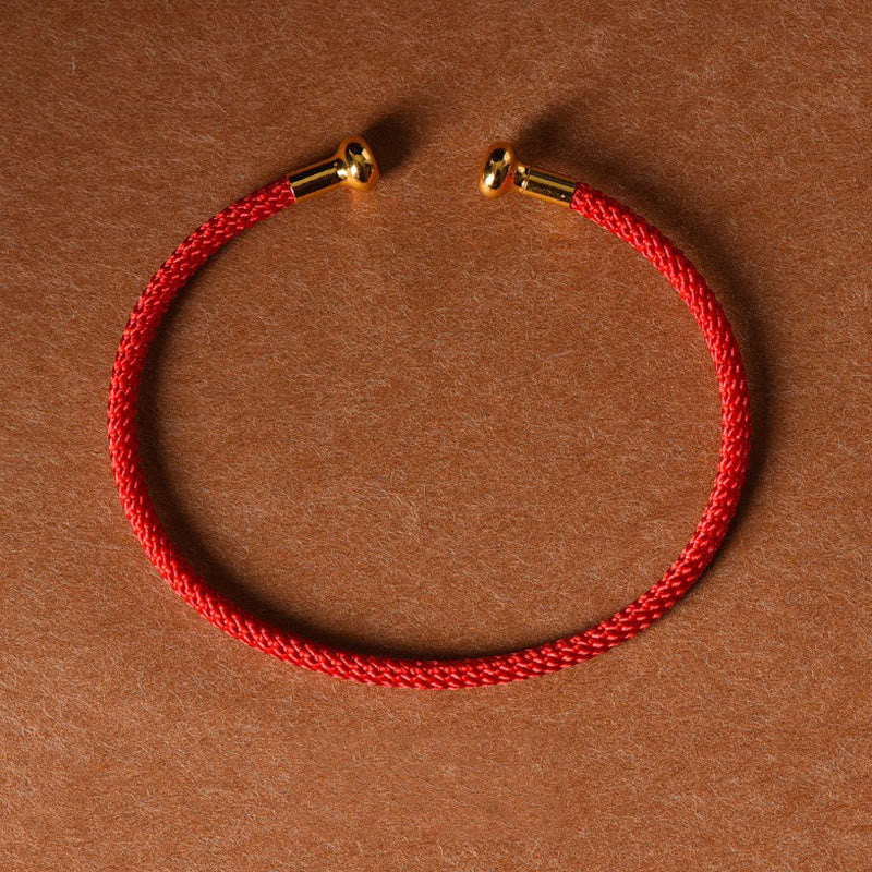Handmade Red String Luck Bracelets for Spiritual Protection
