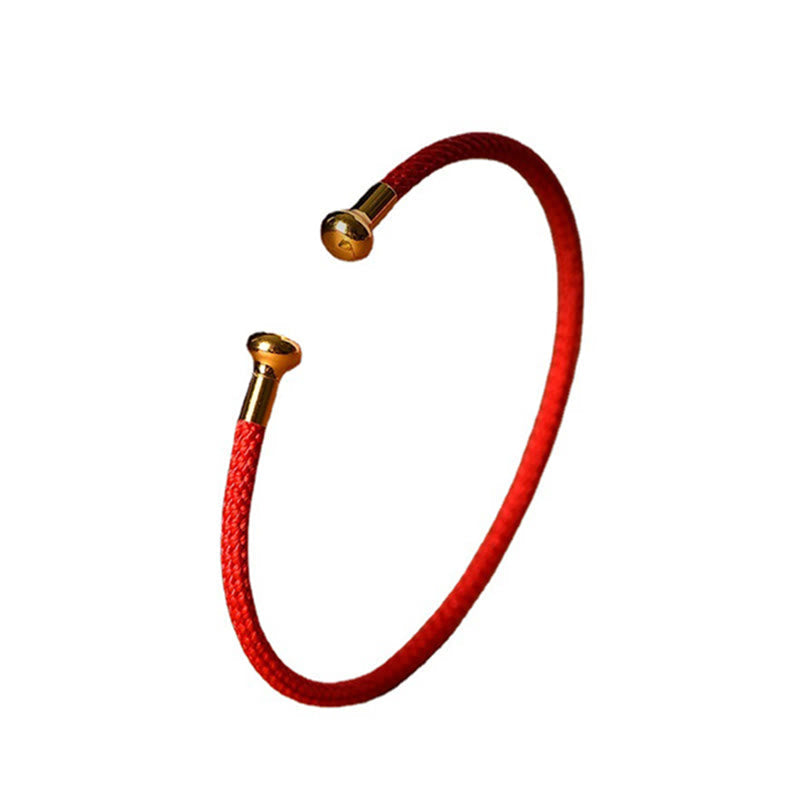 Handmade Red String Luck Bracelets for Spiritual Protection