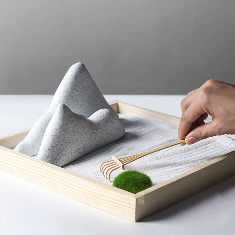 Zen Garden Decoration | Ceramic Rocks for Meditation & Enlightenment