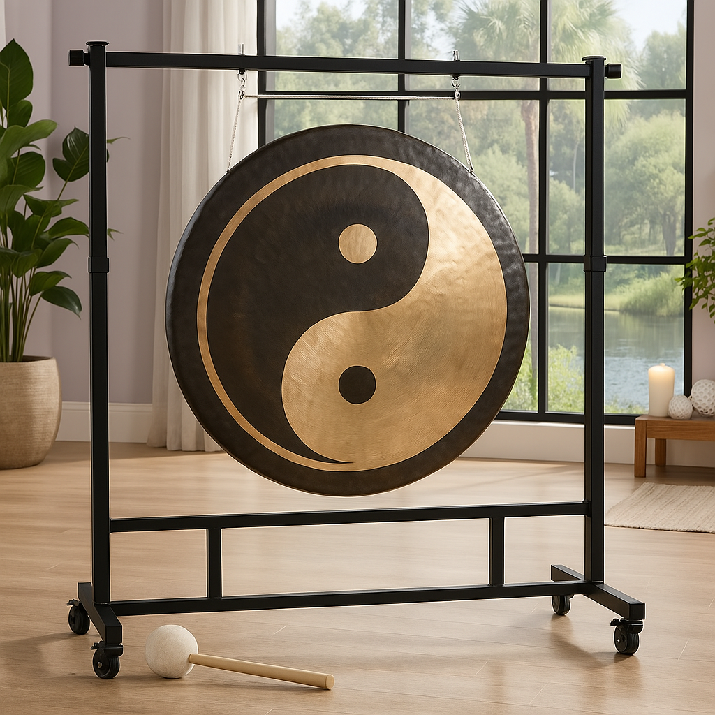 12 to 48 Inch Yin Yang Gong for Sound Bath Practices
