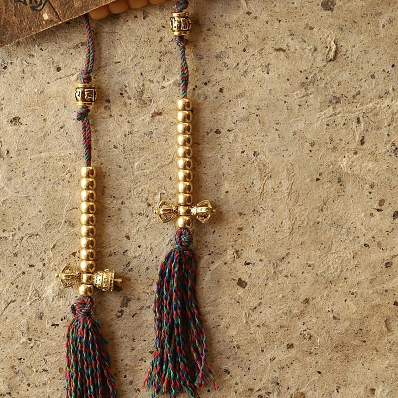 9mm Bodhi Seed 108 Beads Mala Bracelet for Wealth