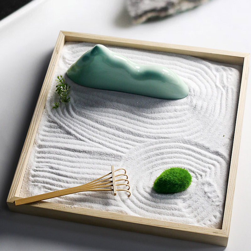 Zen Garden Decoration | Ceramic Rocks for Meditation & Enlightenment