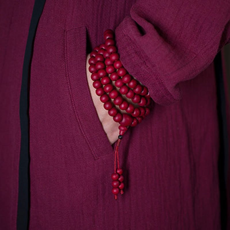 8mm Abelia Biflora Wood 108 Bead Protection Mala Bracelet