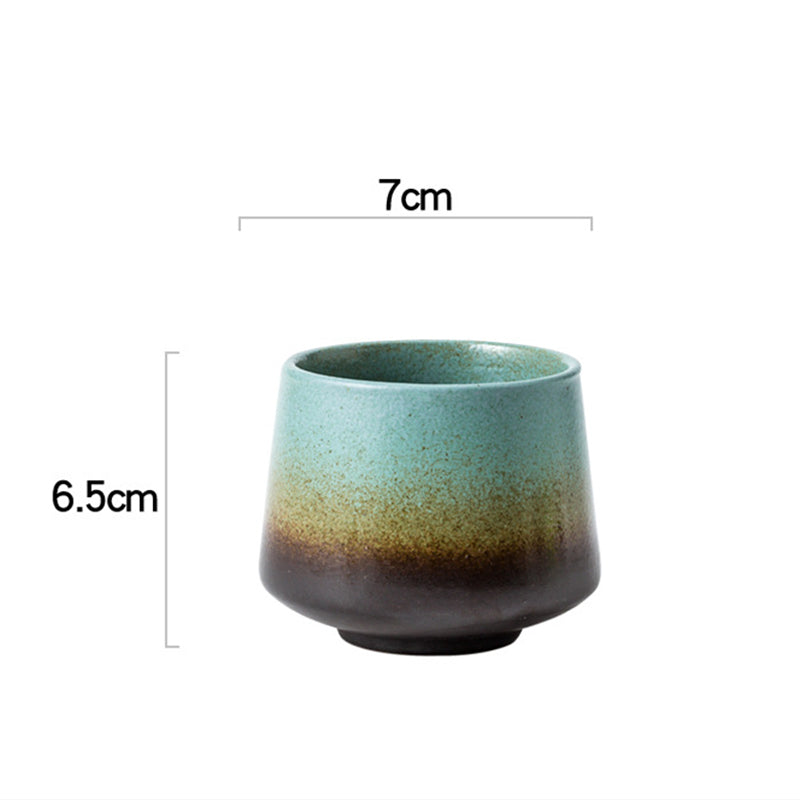 Retro Kiln Change Ceramic Coffee Mug 200ml