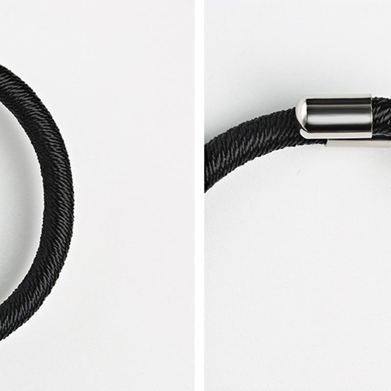 925 Sterling Silver King Kong Knot Faith Strength Bracelet