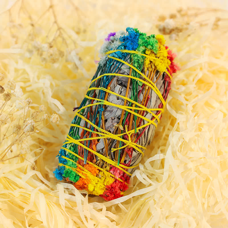 Red Rose Smudge Stick for Home Cleansing | Meditation Ritual