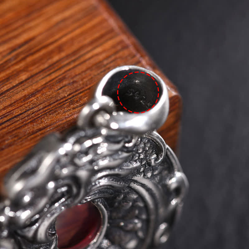 Koi Fish Dragon Peace Buckle Dragon Necklace