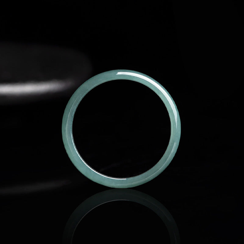 16mm Jade Ring for Prosperity, Protection & Success