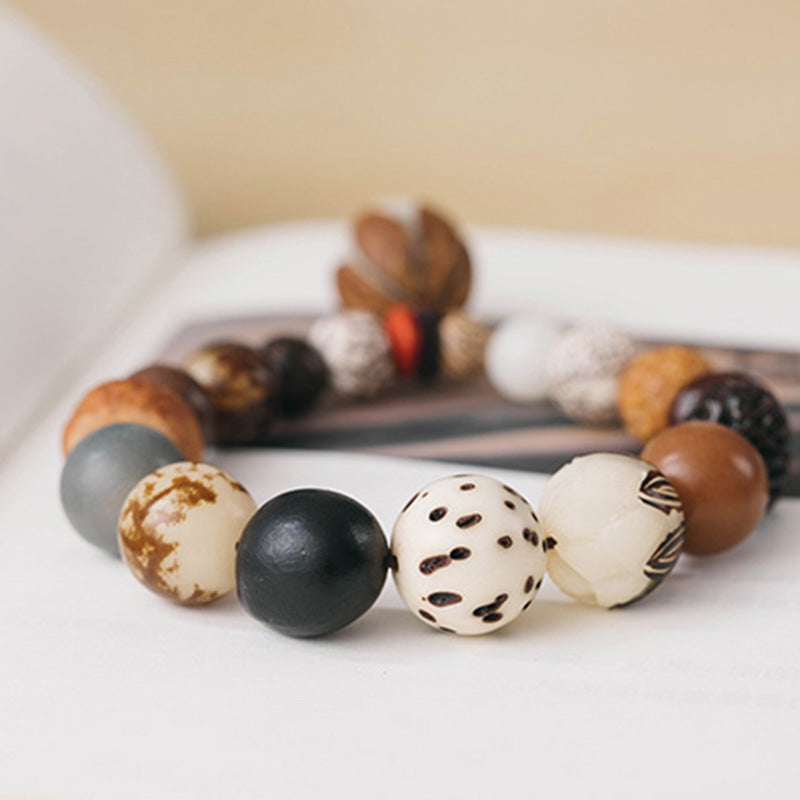 Bodhi Seed Lotus Wisdom Peace Bracelet for Spiritual Growth