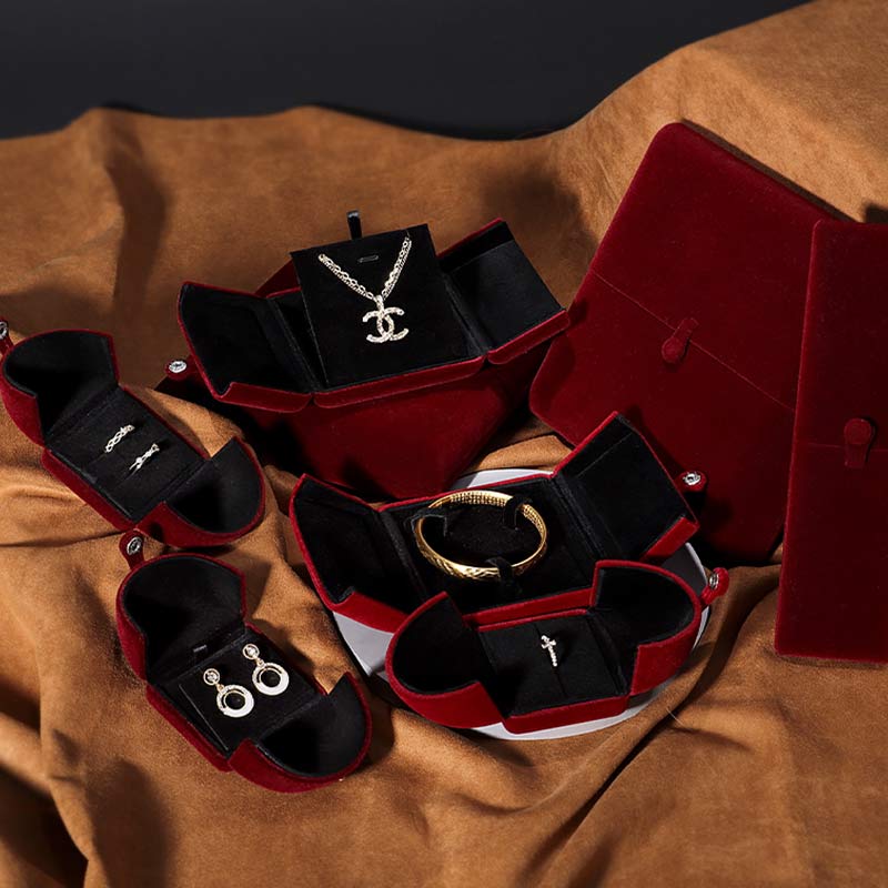 Flannel Jewelry Storage Box | Zen Decor Gift Organizer