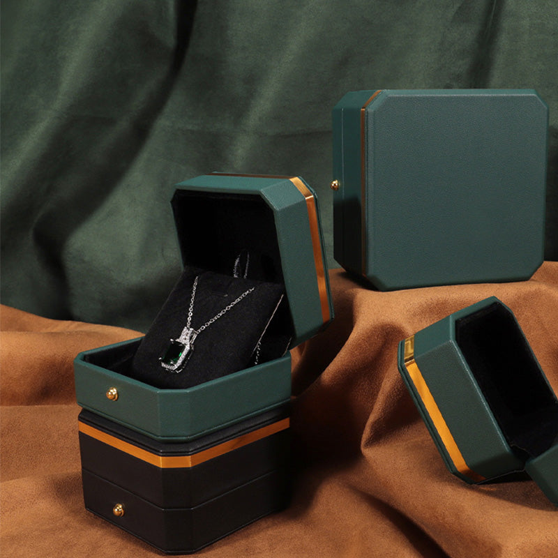 PU Leather Jewelry Storage Box for Spiritual Jewelry Protection