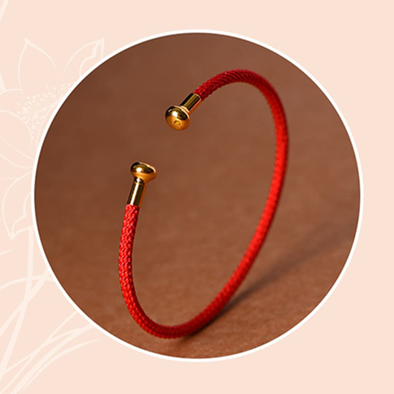 Handmade Red String Luck Bracelets for Spiritual Protection