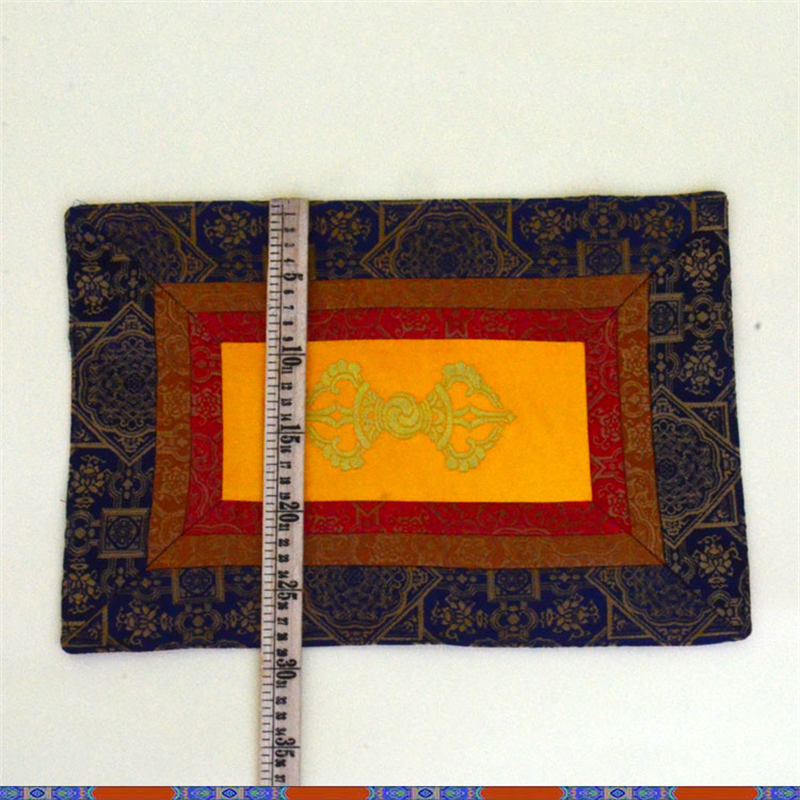Prayer Altar Mat with Vajra Symbol 40x28cm for Meditation