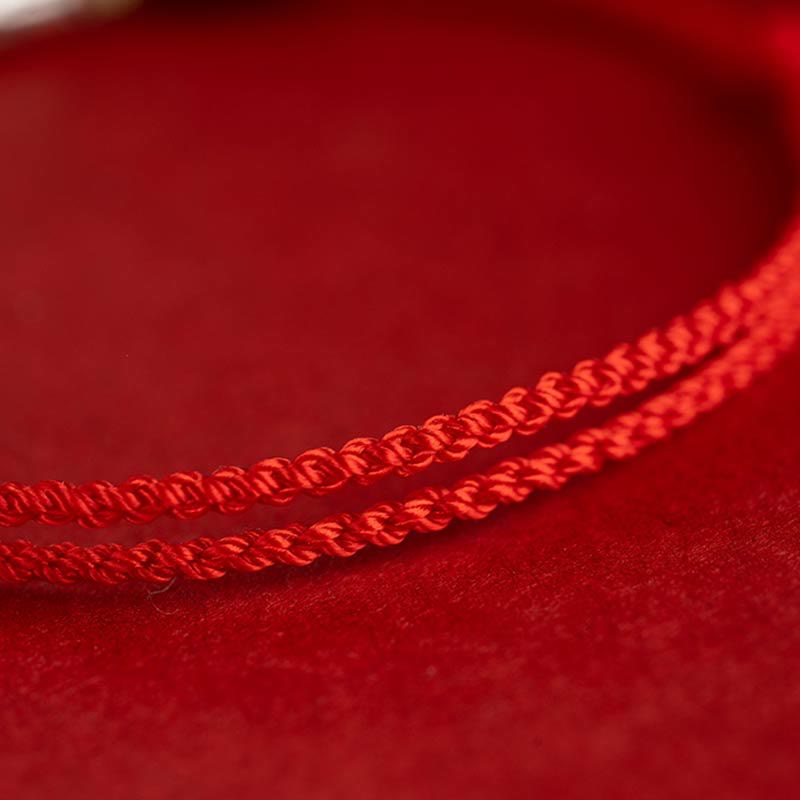 925 Sterling Silver Braided Koi Fish Bracelet for Wealth & Luck