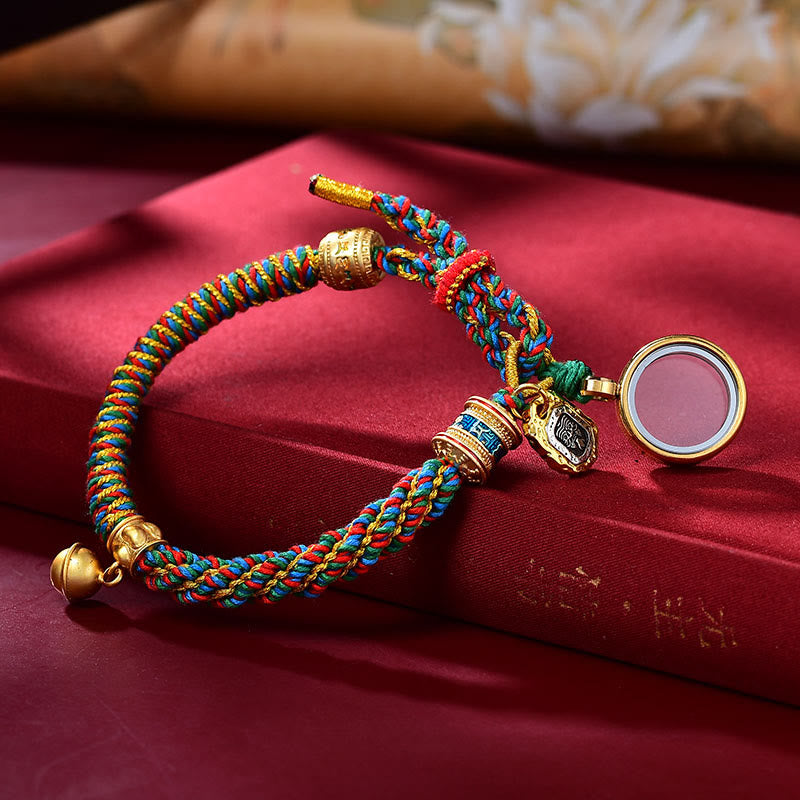 Zakiram Goddess Wealth Om Mani Padme Hum Unisex Bracelet