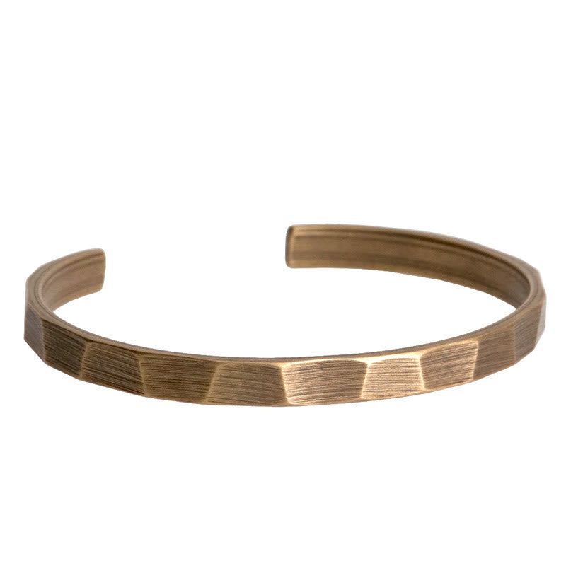 Copper Adjustable Cuff Bracelet for Wealth & Balance | Spiritual