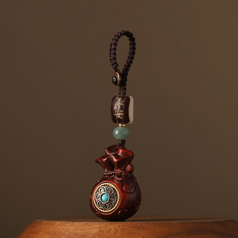 Small Leaf Red Sandalwood Green Sandalwood Protection Hanging Decor