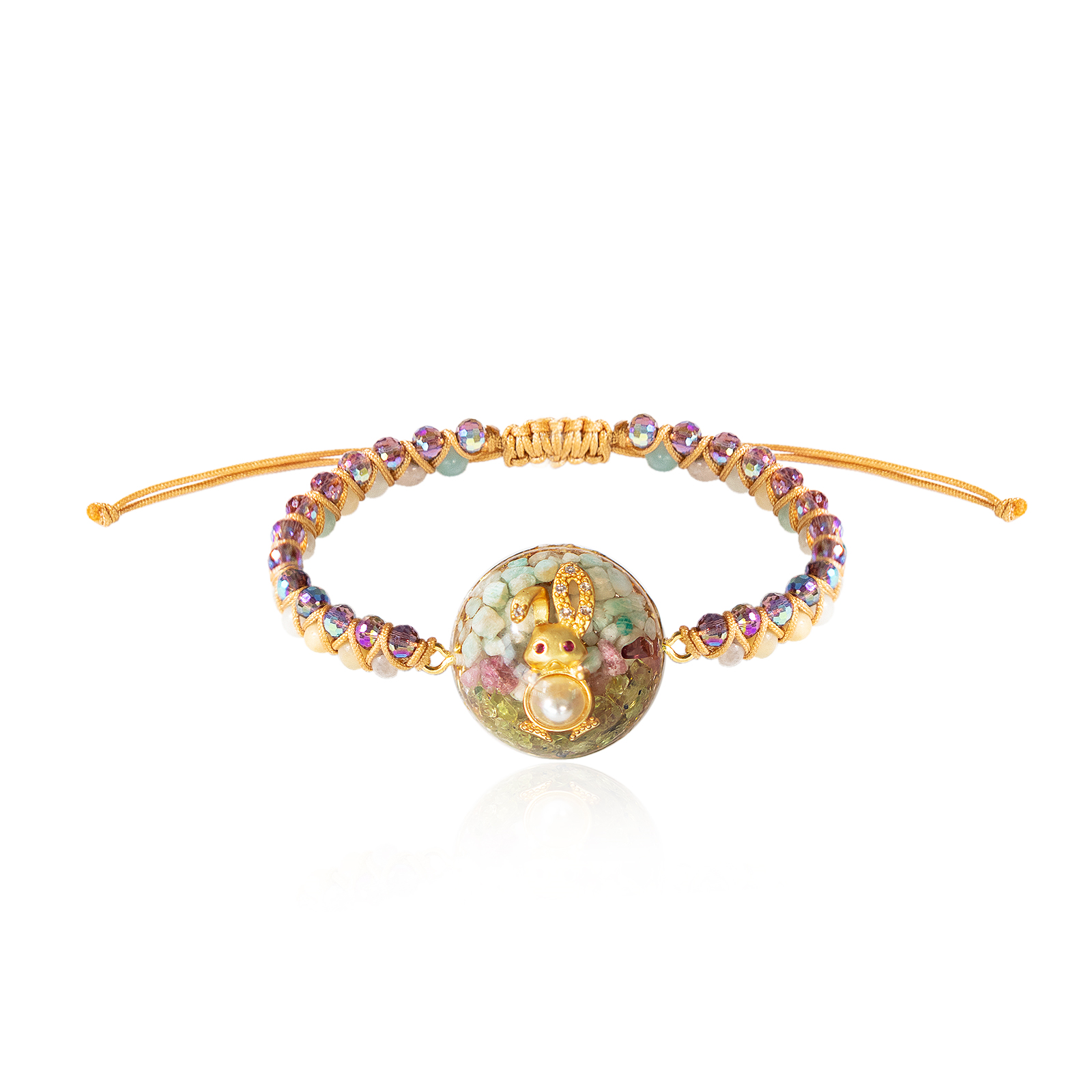 Abundance Manifestation Bracelet with Gemstones