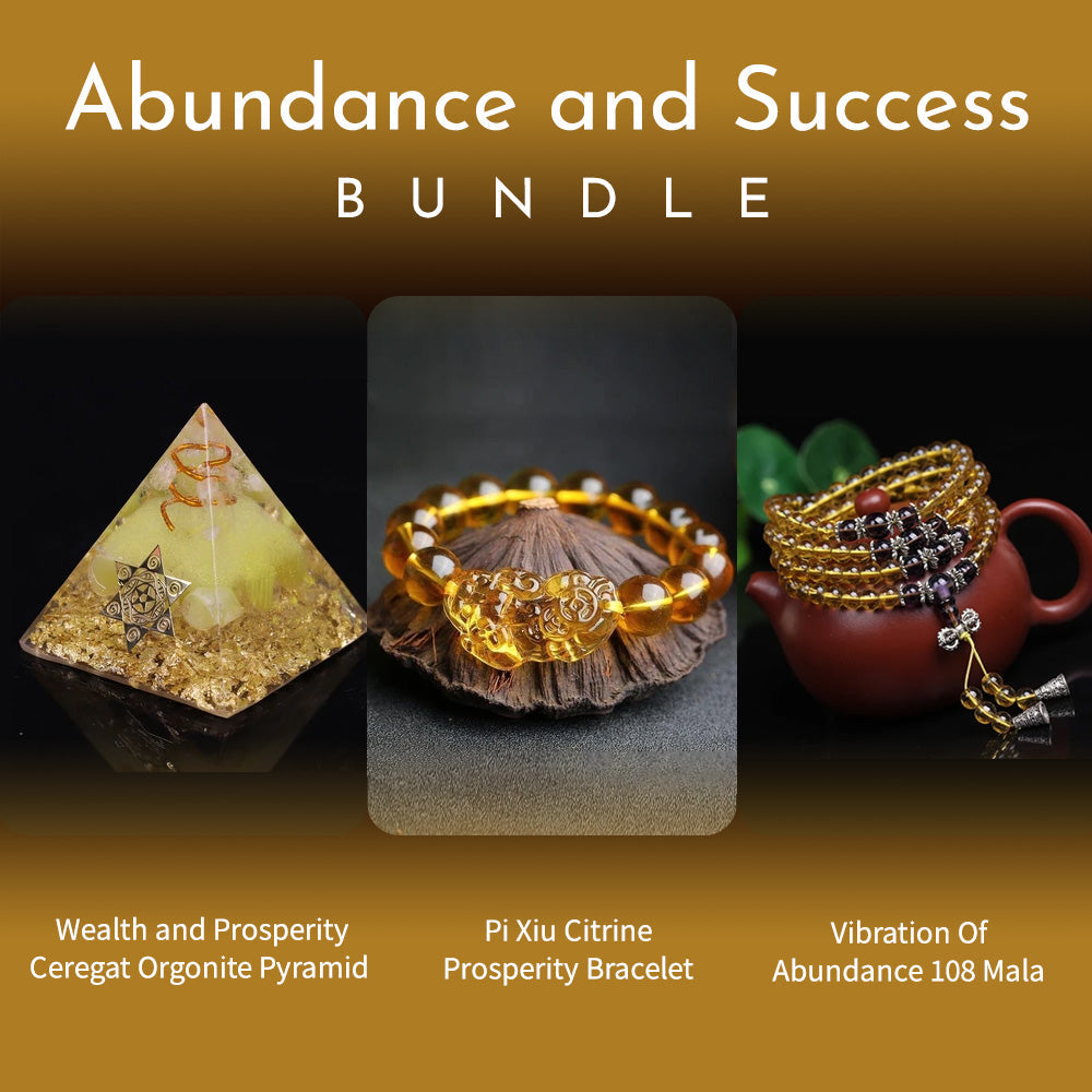 Abundance and Success Crystal Bundle