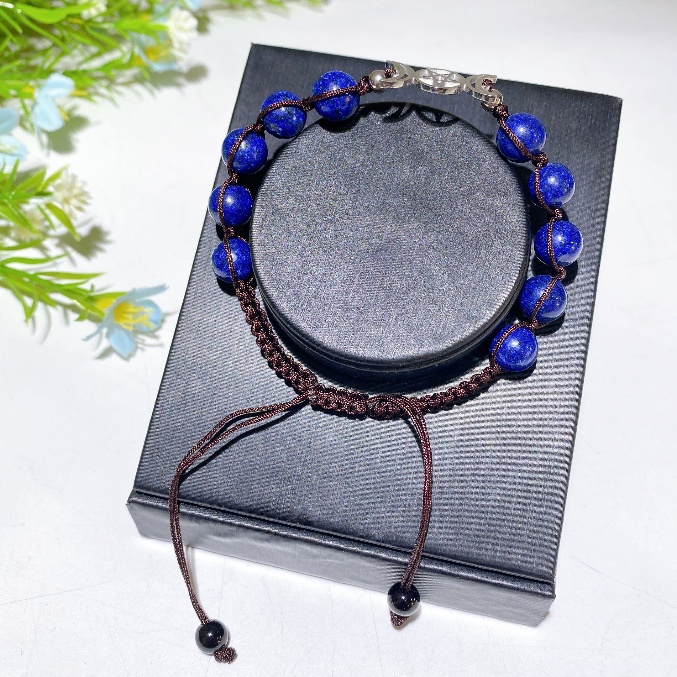 Adjustable 8mm Mixed Crystal Spiritual Bracelet