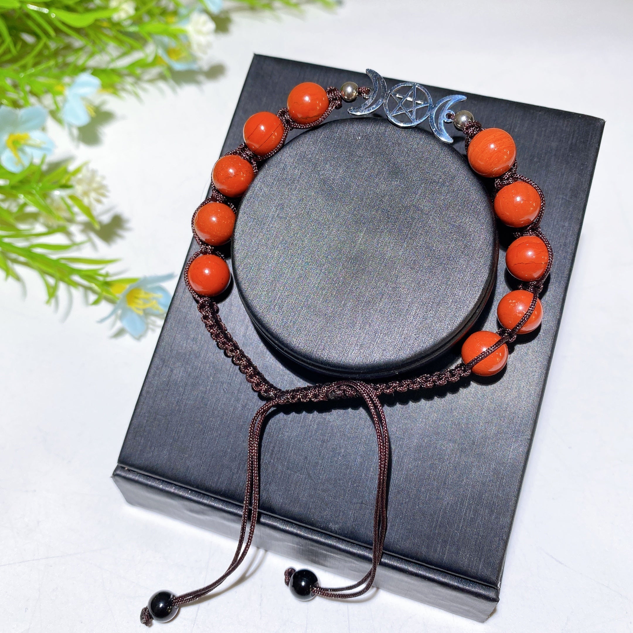 Adjustable 8mm Mixed Crystal Spiritual Bracelet