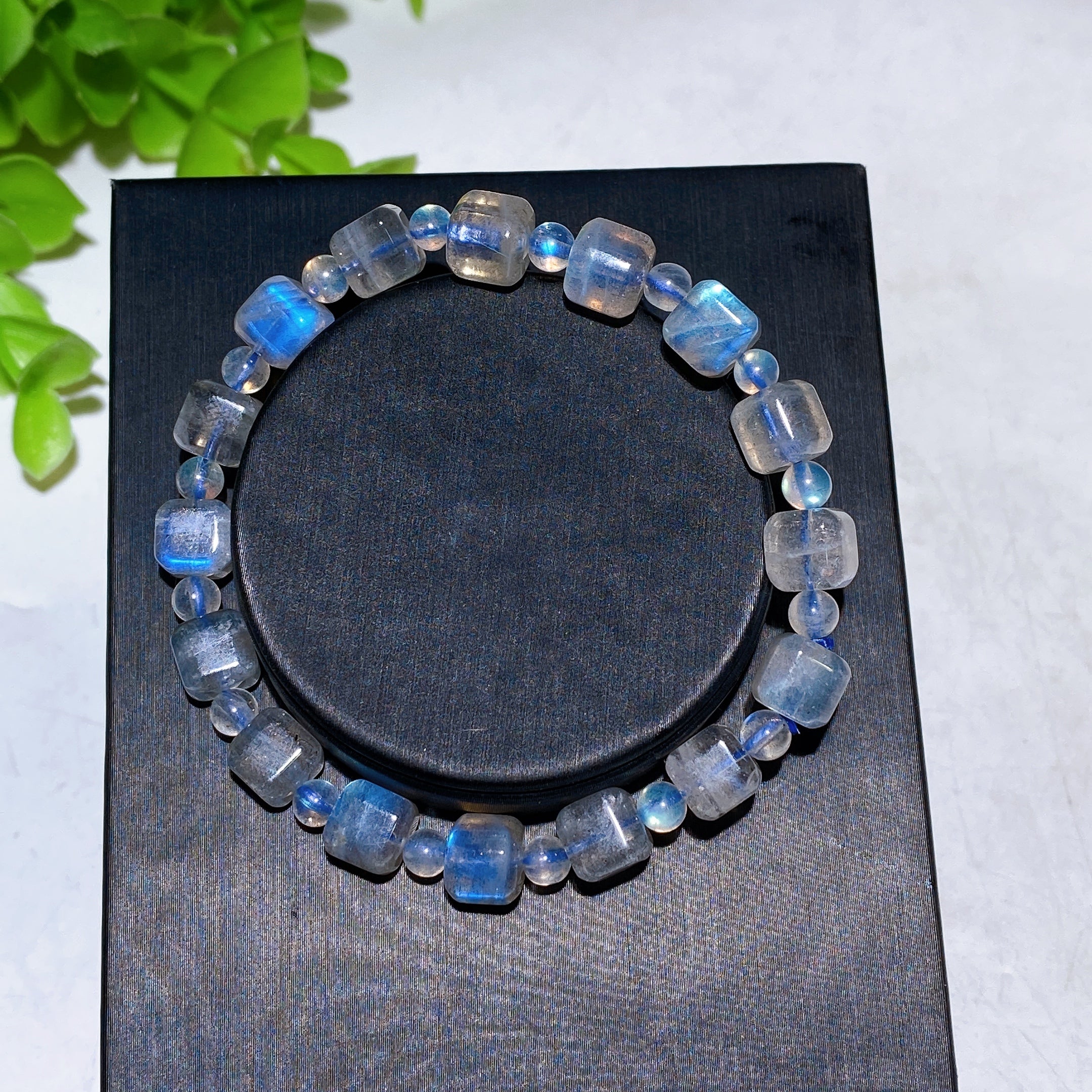 Adjustable Crystal Healing Bracelet with Natural Gemstones